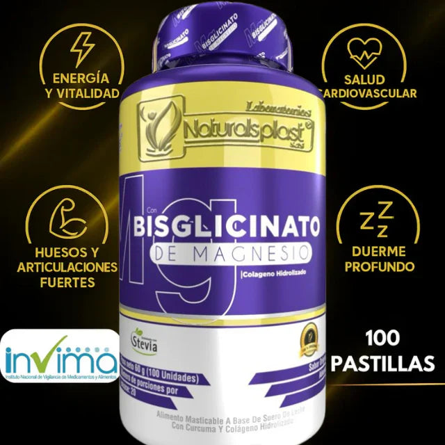 BISGLICINATO DE MAGNESIO: EL MAGNESIO DE MAYOR ABSORCIÓN