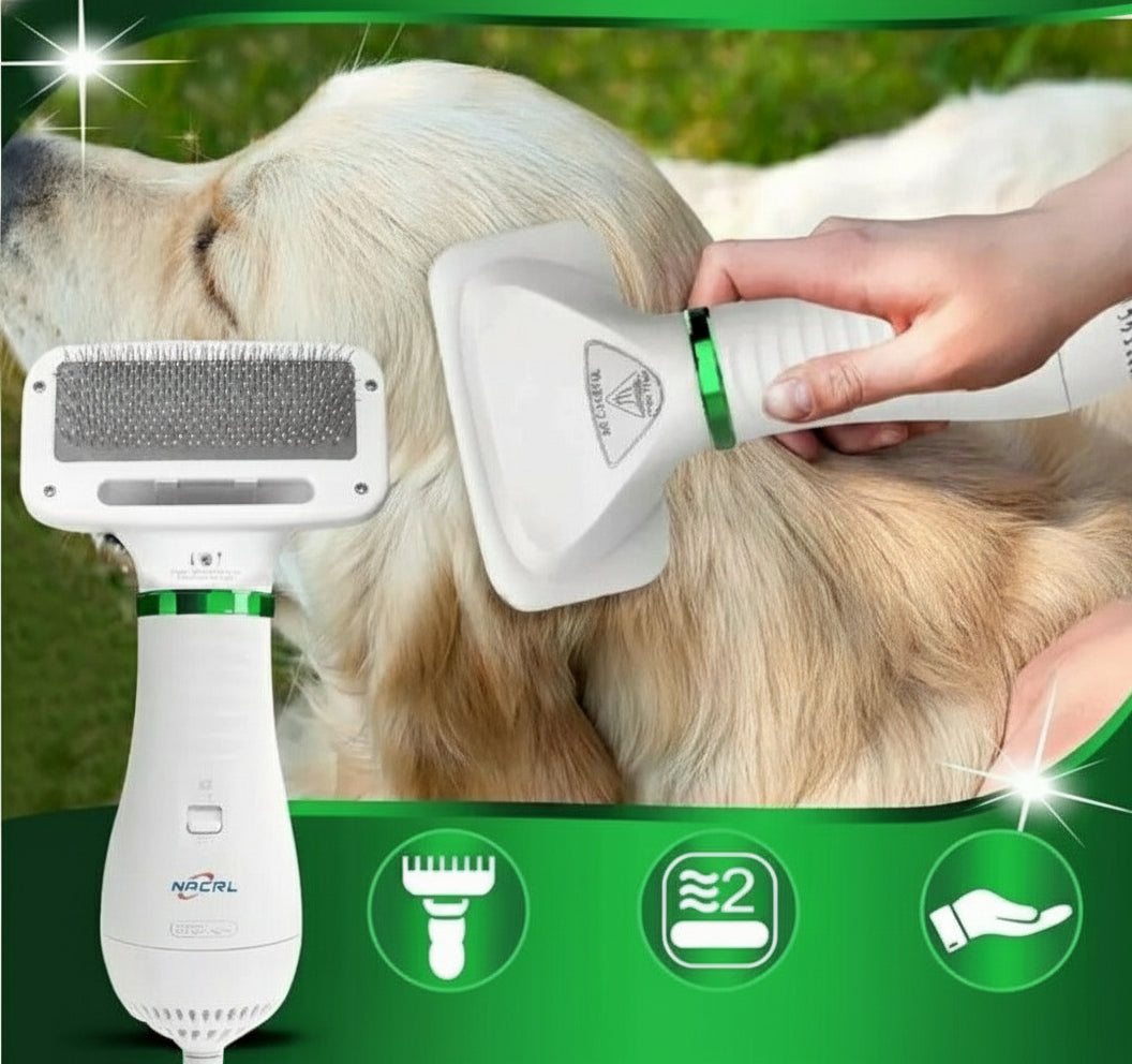 Cepillo Secador de Mascotas